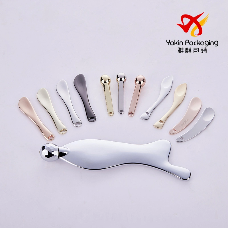 Customized Color for Cosmetic Metal Spoon for Skincare Cream